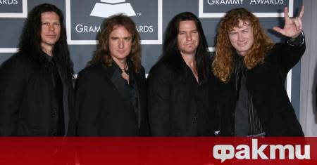 Метъл групата Мегадет за първи път в кариерата си оглави