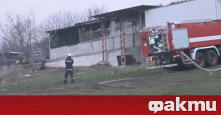 Изгоря ферма със стотици животни край Велико Търново съобщават от