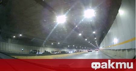 Тежка катастрофа стана в тунела на Люлин в столицата предаде