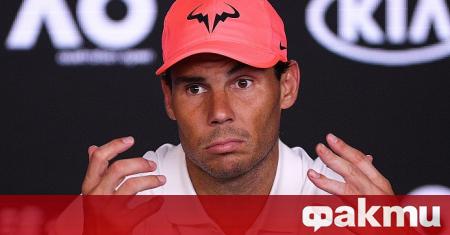 Испанският топ тенисист Рафаел Надал признава, че началото на карантината