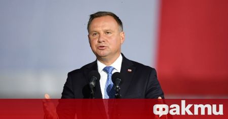 Държавният глава на Полша Анджей Дуда отправи поздрави към новоизбраният
