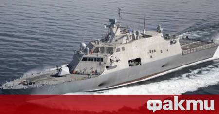 Американският боен кораб USS Indianapolis LCS 17 пострада при пожар