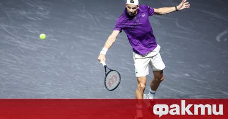 Григор Димитров се завърна на корка след тримесечна пауза наложена