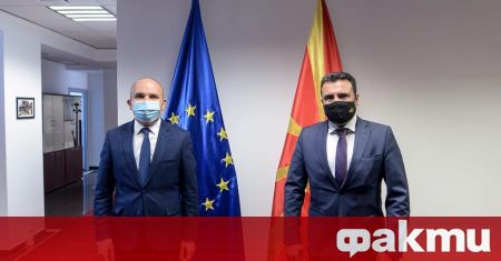 Премиерът на Северна Македония Зоран Заев е на посещение в