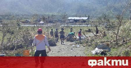 Тайфунът Фунг Уонг унищожи селското стопанство на Филипините