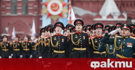 Тазгодишният военен парад на 9 май в Москва по случай