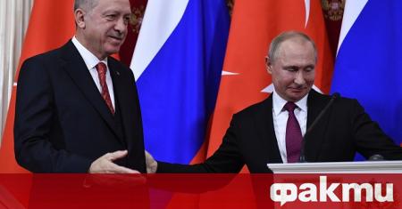 Турският президент Реджеп Тайип Ердоган в заявил пред руския държавен
