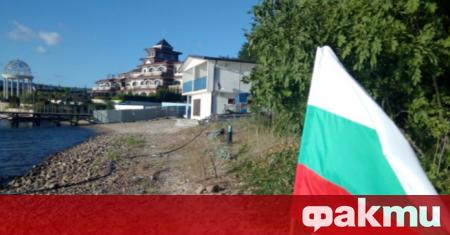 Българското знаме което беше отнето от Христо Иванов на брега