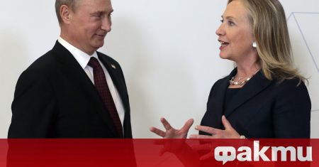 Хилари Клинтън коментира поведението на руския държавен глава Владимир Путин