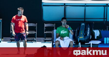Световният №1 в мъжкия тенис Новак Джокович бе задържан от