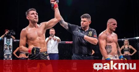 Владислав Кънчев направи своя официален дебют в голямата MMA организация
