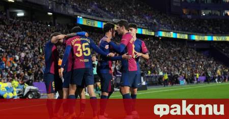 Барселона постигна трудна но ценна победа с 2 1 като гост