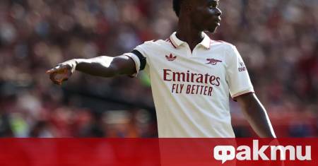 Букайо Сака ще отсъства от терена поне четири седмици след