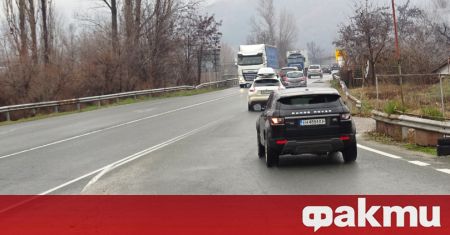 Републиканският път между Сандански и Петрич е затворен за движение