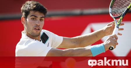 Карлос Алкарас продължава победния си поход на тревните кортове в