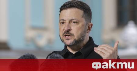 Президентът на Украйна Володимир Зеленски и съпругата му Олена са