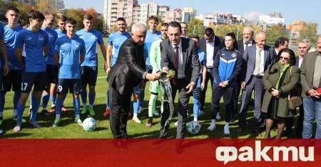 Инвестициите в спортната база са инвестиции в бъдещето на българския