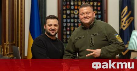 Валери Залужни бившият главнокомандващ на Въоръжените сили на Украйна а