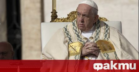 В редовната си неделна молитва Ангел Господен папа Франциск даде