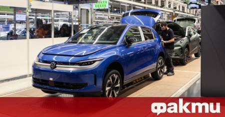 Наскоро модернизирания производствен център на Volkswagen в Марторел Испания се