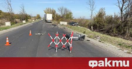 Катастрофа с жертва е станала на пътя Велико Търново