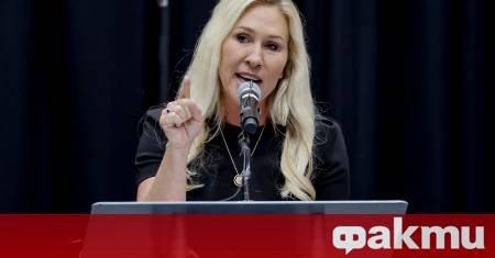 Марджъри Тейлър Грийн която е член на Камарата на представителите