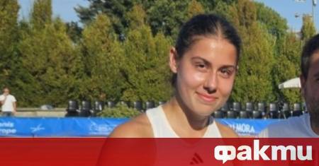 Елизара Янева отпадна на четвъртфиналите на тенис турнира от сериите