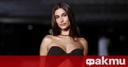 28 годишната Хейли Бийбър отпразнува представянето на новата си кампания за