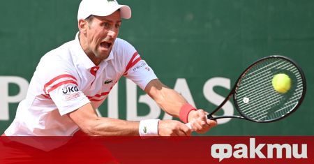 Лидерът в световната ранглиста на мъжкия тенис Новак Джокович избухна