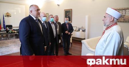 Министър-председателят Бойко Борисов проведе среща с главния мюфтия д-р Мустафа