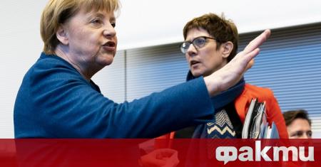 Канцлерката на Германия Ангела Меркел призова днес сънародниците си да