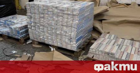 Над 6 150 000 къса контрабандни цигари задържаха гранични полицаи