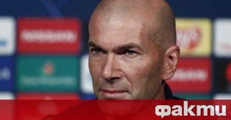 Треньорът на Реал Мадрид Зинедин Зидан заяви че почивката на