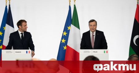 Премиерът на Италия Марио Драги провежда разговори с държавния глава