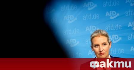 Крайнодясната партия Алтернатива за Германия АзГ беше класифицирана като екстремистка