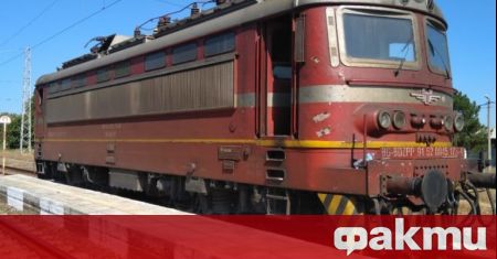 Локомотив прегази мъж в Горна Оряховица, информират от ОДМВР Велико