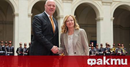 Министър председателят Росен Желязков разговаря с италианския премиер Джорджа Мелони Двустранните отношения