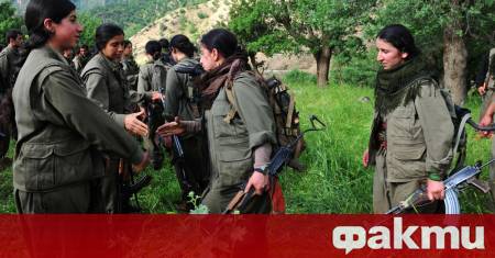 Част от бойците на определената за терористична от Анкара Кюрдска