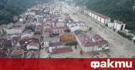 Черноморските райони на Турция които бяха ударени от наводнения са