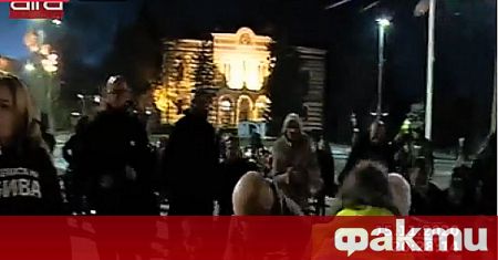 130 та вечер на протести се проведе в столицата информира Фрогнюз