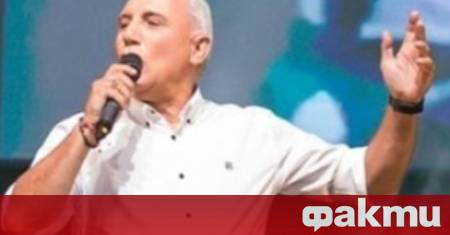 Христо Стоичков ще пее на предстоящия концерт на Стефан Димитров