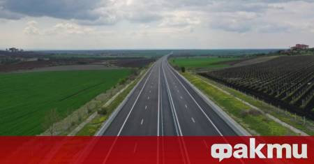 Промени в движението в участъци от автомагистралите Тракия и Струма