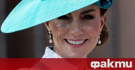 Принцесата на Уелс Кейт Мидълтън отдаде почит на принцеса Даяна