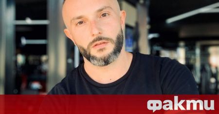 Македонският представител на песента на Евровизия Васил Гарванлиев, който провокира
