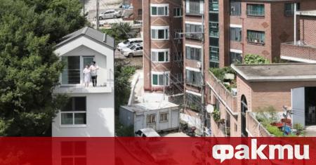 Корейското архитектурно бюро Smaller Architects постройки вертикална жилищна сграда, чиято
