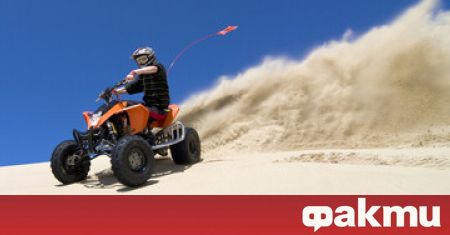 АТВ та разрушават пясъчните дюни на Шофьорския плаж край Созопол предаде