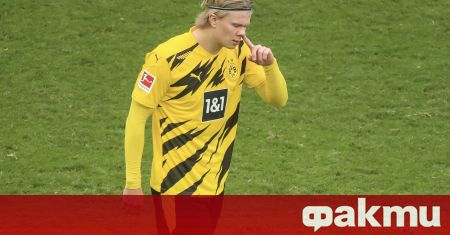 Борусия Дортмунд отхвърли оферта на Челси за голмайстора си Ерлинг
