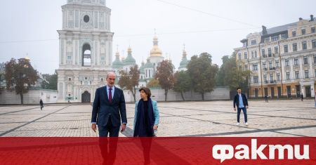 Френската външна министърка Катрин Колона посети Киев за да подкрепи