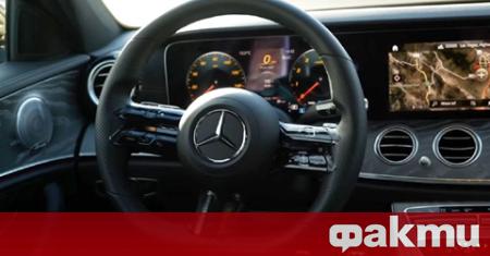 Модернизираната E Klasse на Mercedes Benz ще стане първият сериен автомобил в