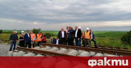 Днес започва модернизацията на железопътна линия София Елин Пелин